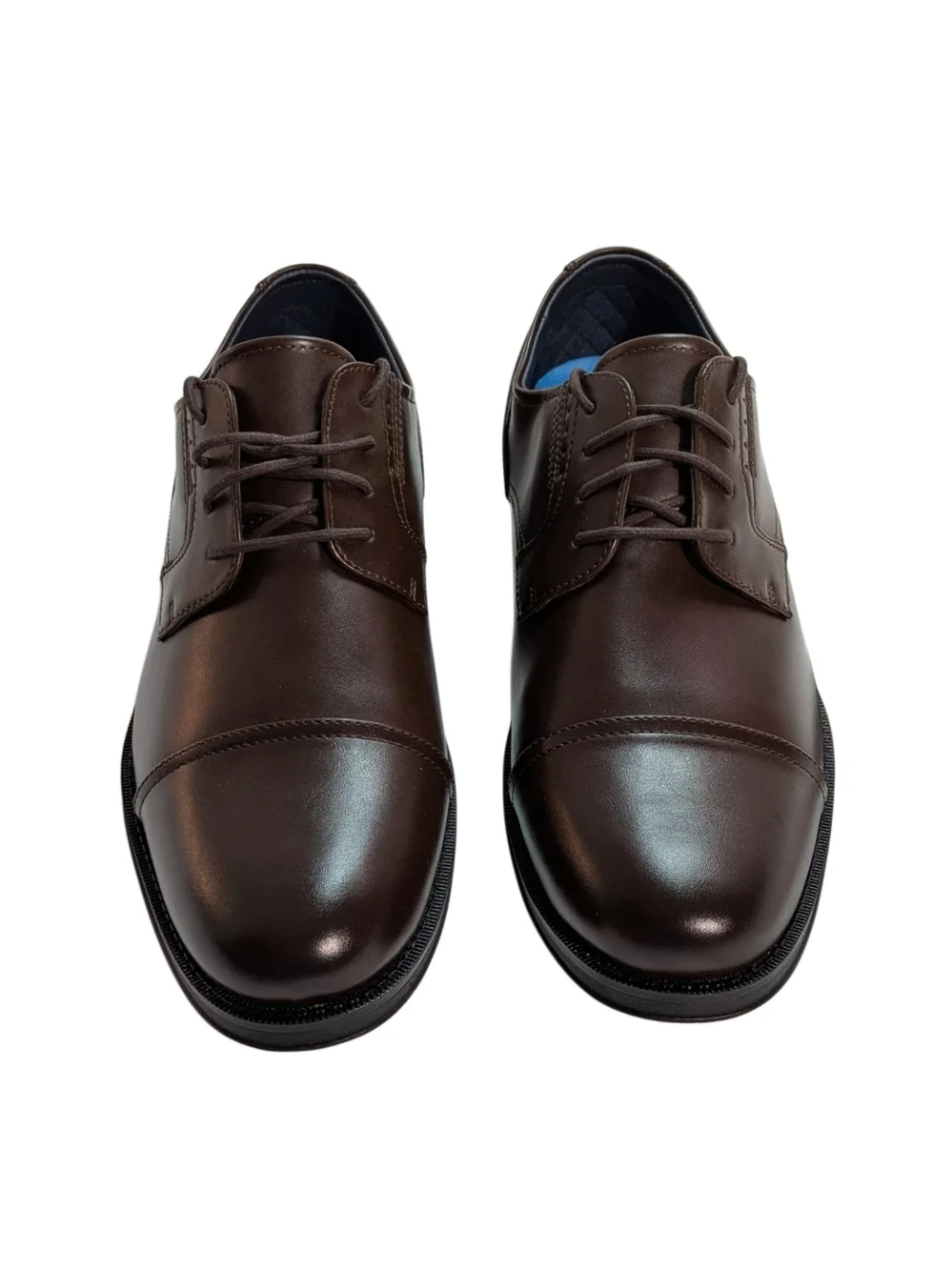 Dockers Echo Cap Toe Oxford Dress Shoes Chestnut Mens 9.5 M